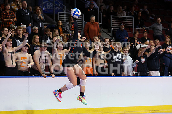 Valley Heights vs Inman 2A State Volleyball Tournament