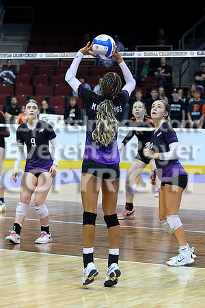Valley Heights vs Inman 2A State Volleyball Tournament