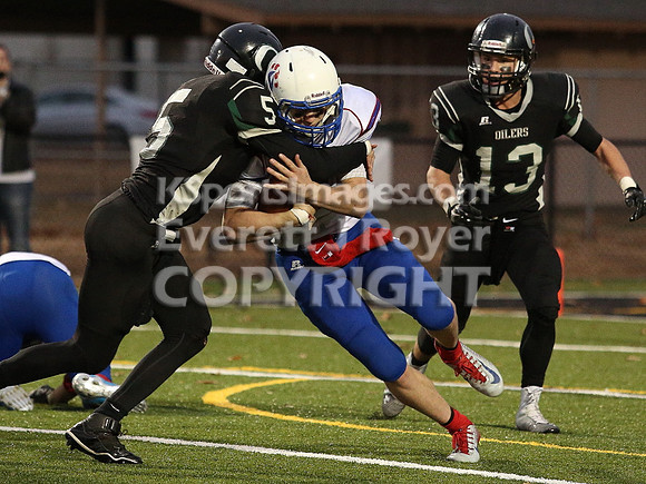 Central Plains Oilers vs. Hanover Wildcats  2014 Kansas 8 Man D1 Championship Game