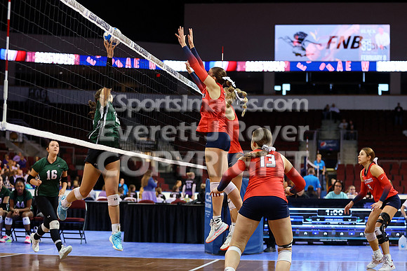 Maranatha Academy vs Ellinwood 2A State Volleyball Tournament