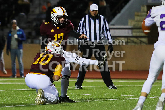 Hays High vs Valley Center 5A Football Playoff Game