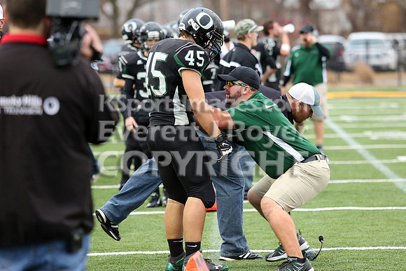 Central Plains Oilers vs. Hanover Wildcats  2014 Kansas 8 Man D1 Championship Game