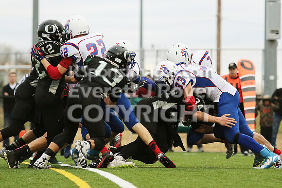 Central Plains Oilers vs. Hanover Wildcats  2014 Kansas 8 Man D1 Championship Game