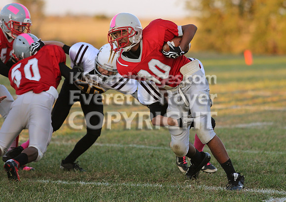 Victoria - Macksville Junior High Football Game