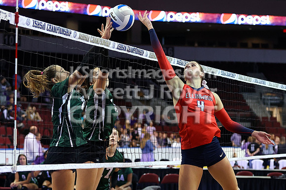 Maranatha Academy vs Ellinwood 2A State Volleyball Tournament