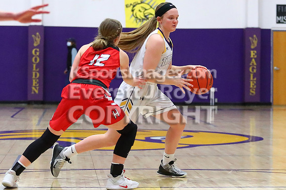 Trego County vs Hoxie 2A Girls Basketball