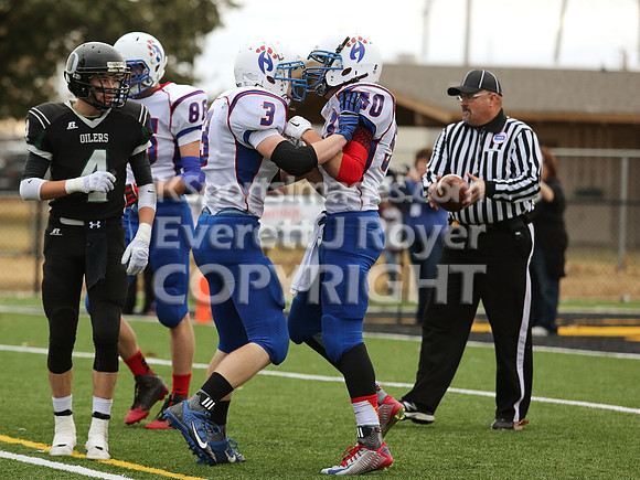 Central Plains Oilers vs. Hanover Wildcats  2014 Kansas 8 Man D1 Championship Game