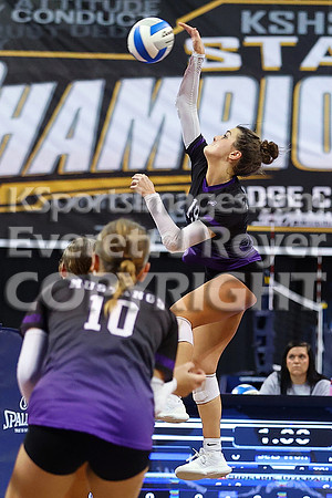 Valley Heights vs Inman 2A State Volleyball Tournament