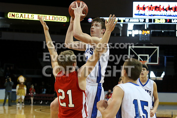 1AD2 Boys Third Place Game - Beloit St. John's Tipton vs Logan