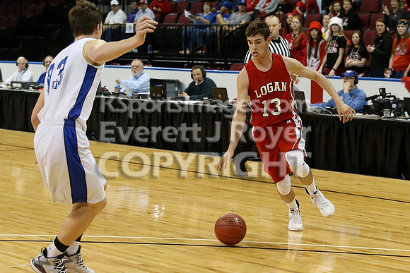 1AD2 Boys Third Place Game - Beloit St. John's Tipton vs Logan