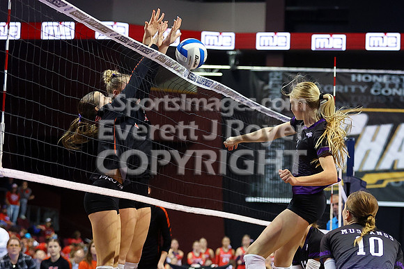 Valley Heights vs Inman 2A State Volleyball Tournament
