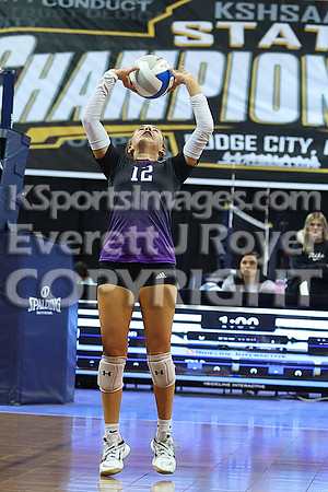 Valley Heights vs Inman 2A State Volleyball Tournament