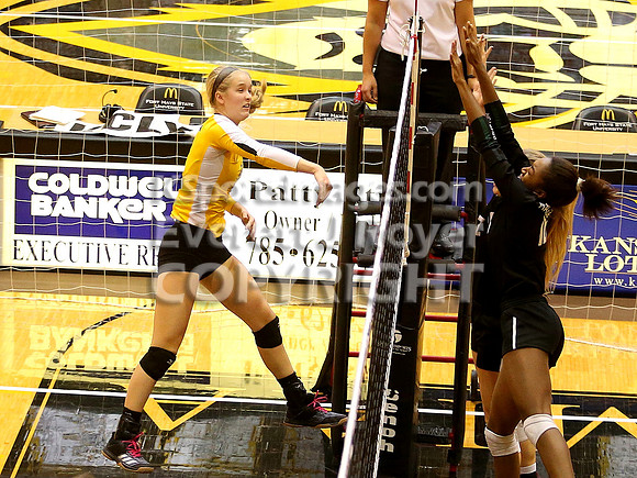 Garden Plain vs  Maranatha 2A Volleyball
