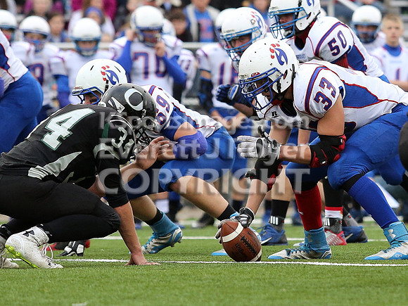 Central Plains Oilers vs. Hanover Wildcats  2014 Kansas 8 Man D1 Championship Game