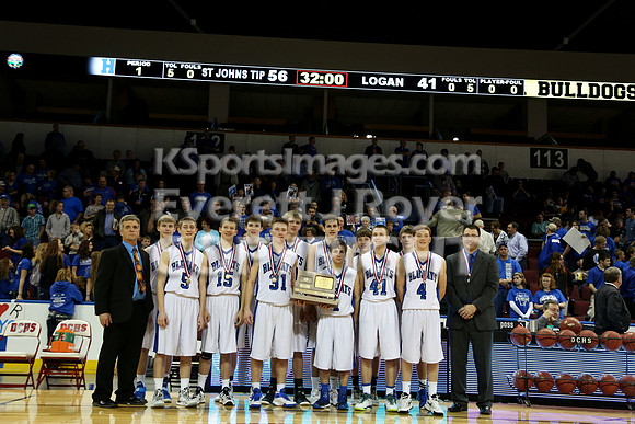 1AD2 Boys Third Place Game - Beloit St. John's Tipton vs Logan