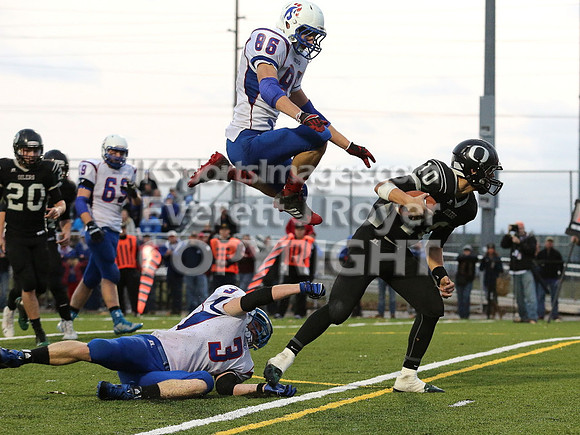 Central Plains Oilers vs. Hanover Wildcats  2014 Kansas 8 Man D1 Championship Game