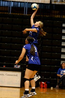 Waverly defeated Beloit St. John's-Tipton in pool play at the KSHSAA Class 1AD2 Volleyball State Championship on Friday, October 27, 2017.  (Photo: Everett Royer, www.ksportsimages.com)