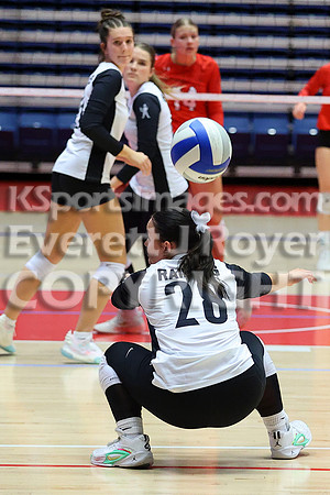 Hoisington vs Neodesha Pool Play at the 3A State Volleyball Tournament