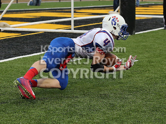 Central Plains Oilers vs. Hanover Wildcats  2014 Kansas 8 Man D1 Championship Game