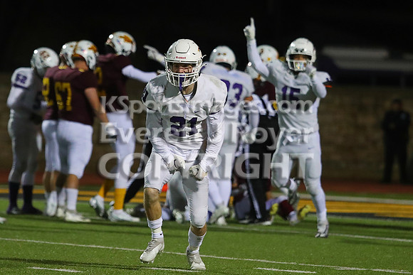Hays High vs Valley Center 5A Football Playoff Game