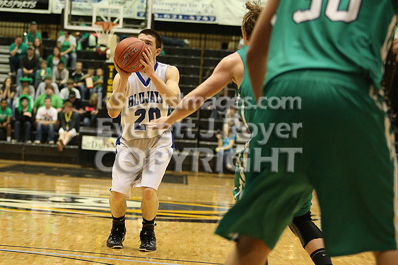 Beloit St. Johns Tipton - Northern Valley Kansas State 1A D2 Basketball