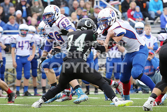 Central Plains Oilers vs. Hanover Wildcats  2014 Kansas 8 Man D1 Championship Game