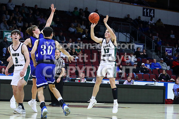 South Central vs South Gray, SPIAA Basketball Tournament,  Dodge City