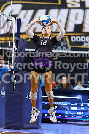 Maranatha Academy vs Valley Heights 2A State Volleyball Tournament