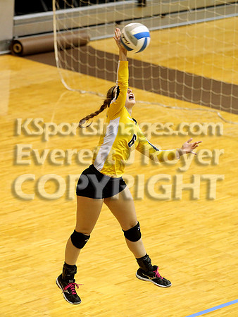 Garden Plain vs  Maranatha 2A Volleyball