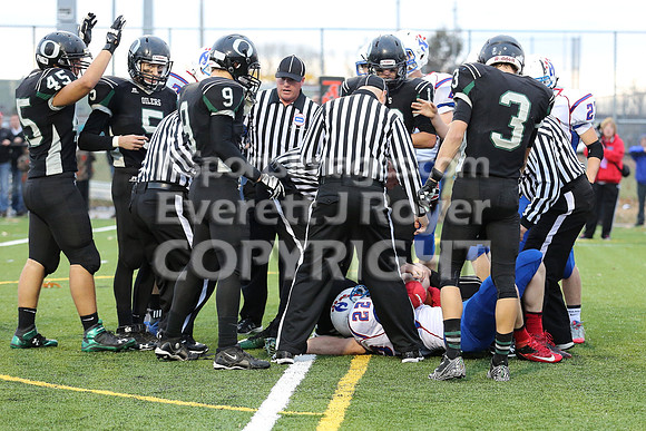 Central Plains Oilers vs. Hanover Wildcats  2014 Kansas 8 Man D1 Championship Game