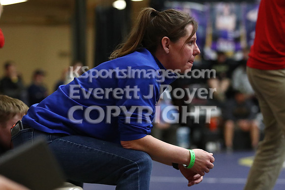 Emma Hahn (Ellinwood HS) 27-8, Sr. over Braylie Knisley (Douglass Hs) 12-8, Jr. (Dec 6-2)