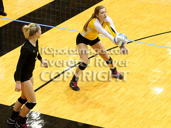 Garden Plain vs  Maranatha 2A Volleyball