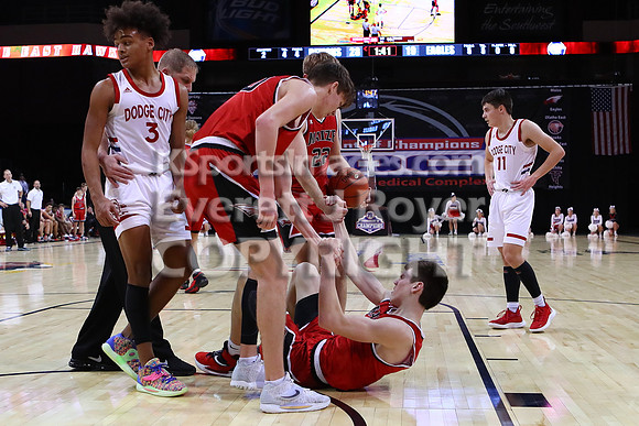 Dodge City vs Maize Boys Basketball