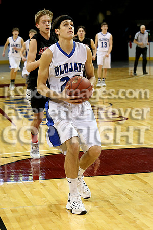 1AD2 Boys 1st Round Game - #1 Beloit St. John's Tipton vs #8 Sylvan-Lucas Unified