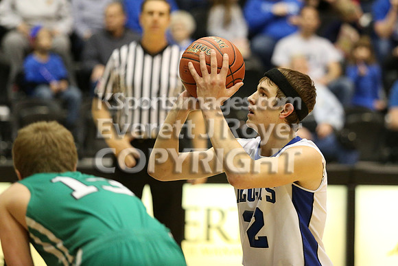 Beloit St. Johns Tipton - Northern Valley Kansas State 1A D2 Basketball