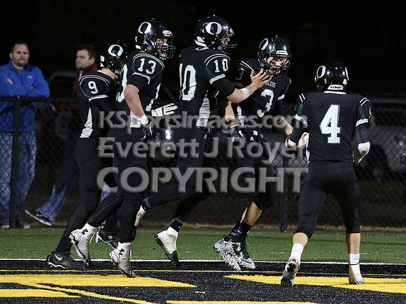 Central Plains Oilers vs. Hanover Wildcats  2014 Kansas 8 Man D1 Championship Game