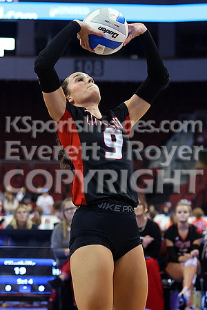 Little River vs Flinthills at the 1AD1 State Volleyball Tournament
