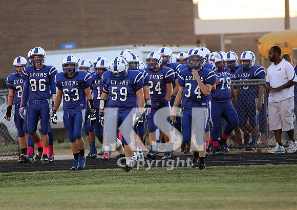 Smoky Valley vs. Lyons Football