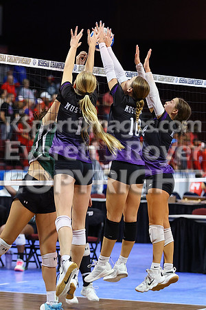 Maranatha Academy vs Valley Heights 2A State Volleyball Tournament