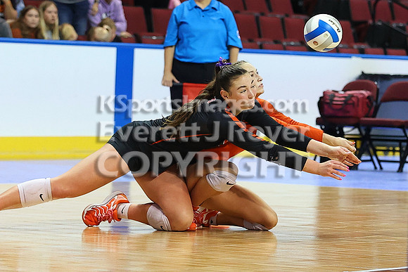 Valley Heights vs Inman 2A State Volleyball Tournament