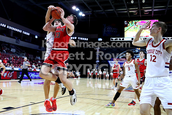 Dodge City vs Maize Boys Basketball