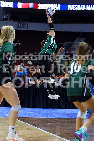 Maranatha Academy vs Ellinwood 2A State Volleyball Tournament