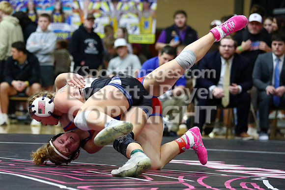 1st Place MatchAshlyn Hahn (Stockton HS) 41-0, Sr. over Averie Counts (Russell HS) 43-7, Fr. (Fall 1:35)