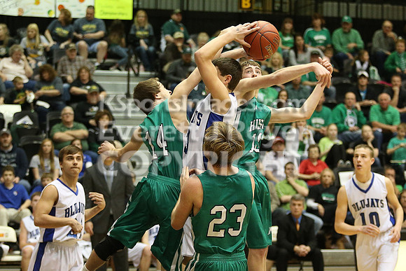Beloit St. Johns Tipton - Northern Valley Kansas State 1A D2 Basketball
