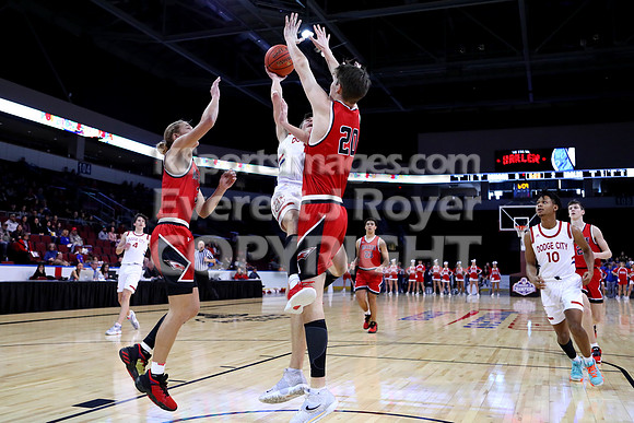 Dodge City vs Maize Boys Basketball