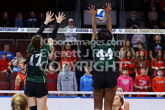 Maranatha Academy vs Ellinwood 2A State Volleyball Tournament