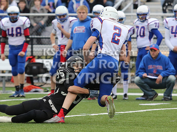 Central Plains Oilers vs. Hanover Wildcats  2014 Kansas 8 Man D1 Championship Game