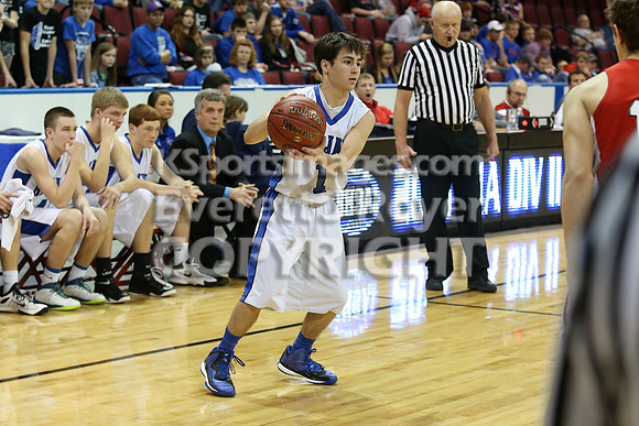 1AD2 Boys Third Place Game - Beloit St. John's Tipton vs Logan
