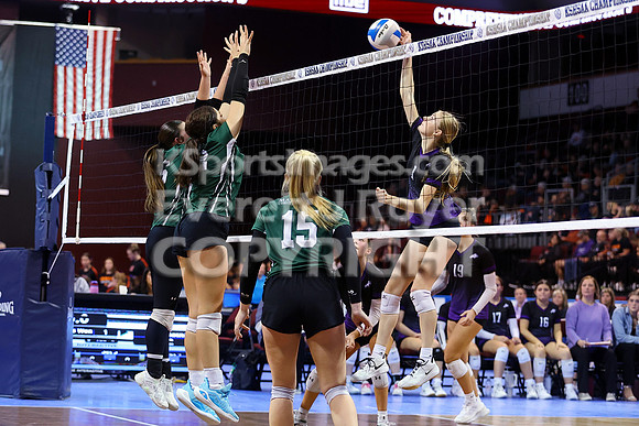 Maranatha Academy vs Valley Heights 2A State Volleyball Tournament