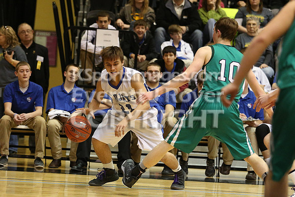 Beloit St. Johns Tipton - Northern Valley Kansas State 1A D2 Basketball